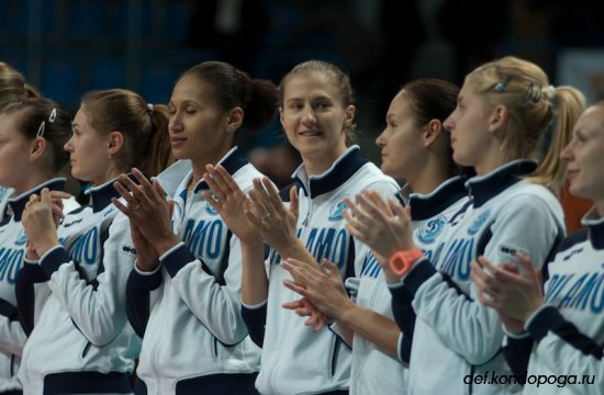 Волейбол. Кубок России. Женщины. 30 декабря 2011 – церемония награждения