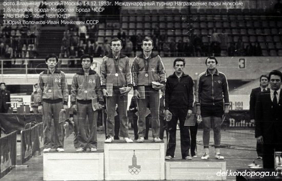 Фотоистории из архивного сундука Владимира Мирского. Международный турнир 1983 года на призы газеты «Советская Культура»