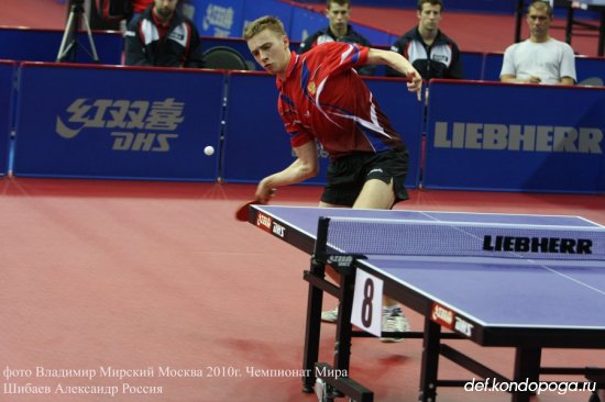 Александр Шибаев участник Чемпионата Мира 2010 г. в Москве.