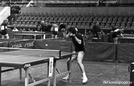 Московский международный турнир 1988г. на призы газеты «Советская культура».