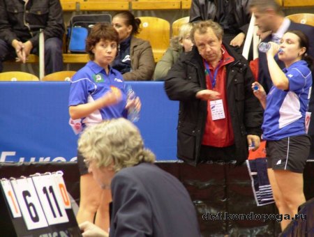 RUSSIAN OPEN 2007. KOTIKHINA Irina RUS / PALINA Irina RUS vs CHANG Chenchen CHN  /  JIA Jun CHN