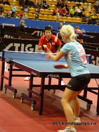 TAPAI Eva (SRB) vs MA Ming Lu (SIN). ITTF Pro Tour St. Petersburg Open (RUS) 2007