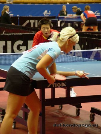 TAPAI Eva (SRB) vs MA Ming Lu (SIN). ITTF Pro Tour St. Petersburg Open (RUS) 2007