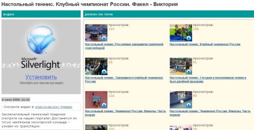 Russian table tennis online