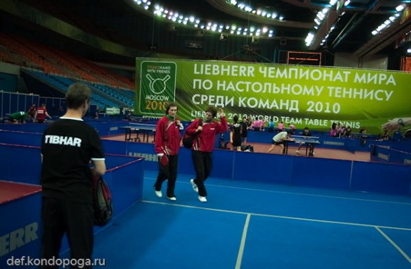 тренировка женской сборной республики Беларусь по настольному теннису