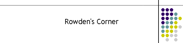 Rowdens Corner. Defenders with long pimples on the B.H.