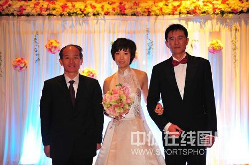 Zhang Yining - свадьба