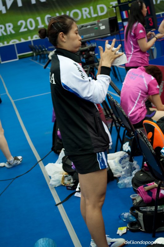 KIM Kyung Ah - ракетка на КЧМ2010
