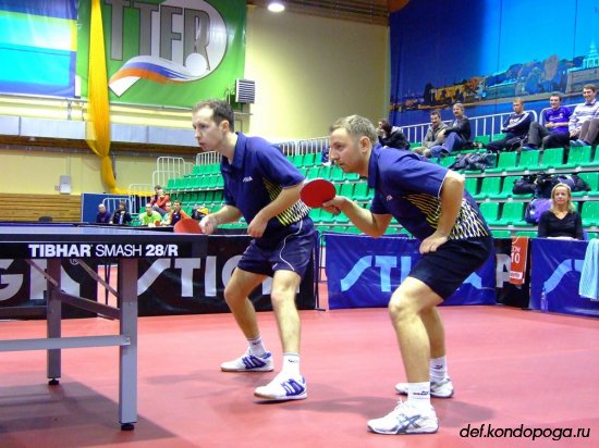 Финал парного чемпионата Санкт-Петербурга по настольному теннису 2011