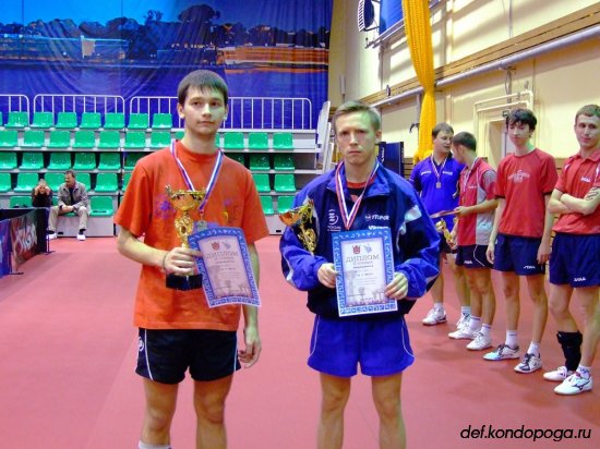 Финал парного чемпионата Санкт-Петербурга по настольному теннису 2011