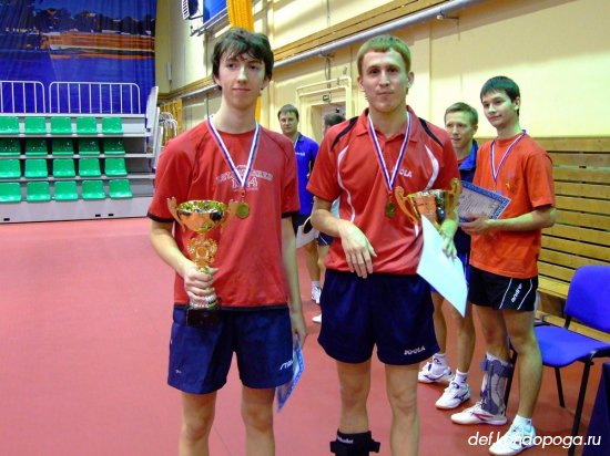 Финал парного чемпионата Санкт-Петербурга по настольному теннису 2011