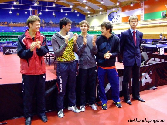 Молодежное Первенство России по настольному теннису 2011