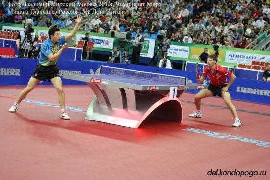 Михаил Гладышев участник Чемпионата Мира 2010 г. в Москве.