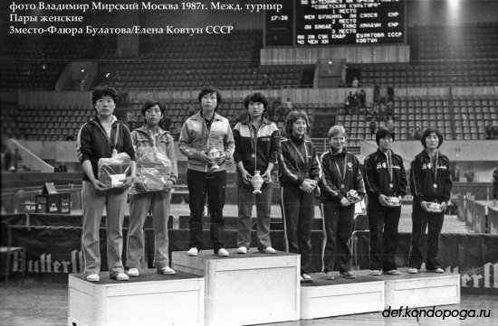 Фотоистории из архивного сундука Владимира Мирского. 1987г. Московский международный турнир на призы газеты "Советская культура"