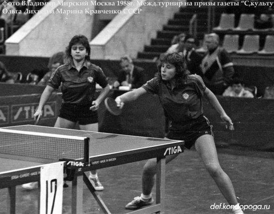 Московский международный турнир 1988г. на призы газеты «Советская культура».