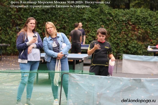 Открытый турнир памяти Е.Д.Астафурова в Москве.