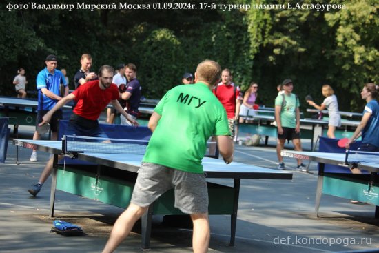 17 турнир Астафурова 2024