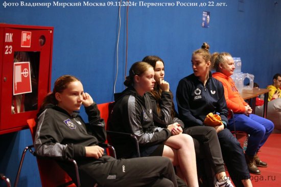 2024 ПЕРВЕНСТВО РОССИИ ПО НАСТОЛЬНОМУ ТЕННИСУ СРЕДИ ЮНИОРОВ И ЮНИОРОК ДО 22 ЛЕТ