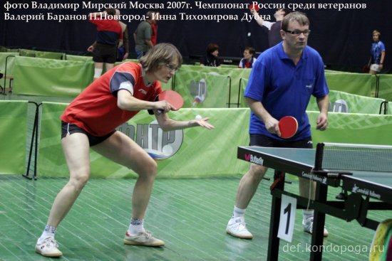 Чемпионат России среди ветеранов 2007