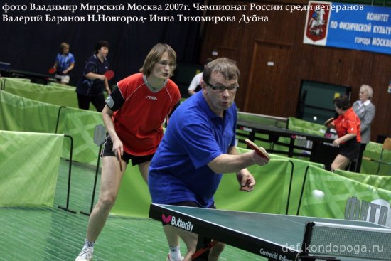 Чемпионат России среди ветеранов 2007