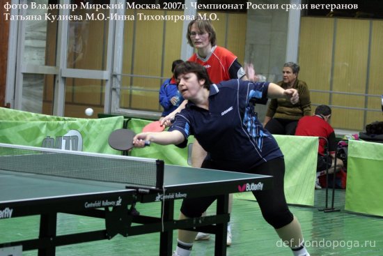 Чемпионат России среди ветеранов 2007