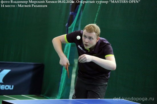 2025.02.08 Химки турнир MASTERS OPEN