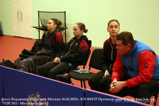 Команды Премьер-лиги «МГФСО-Москва» и «УОР№1-Москомспорта» в 3-м туре КЧ ФНТР.