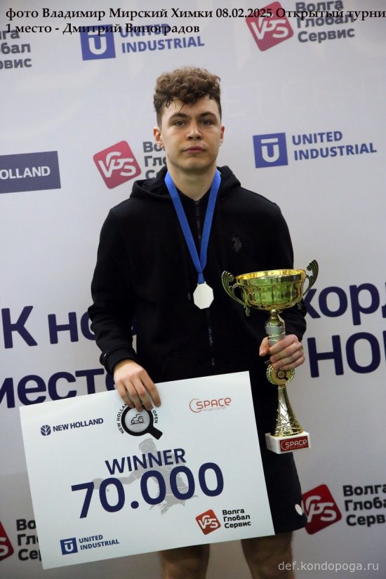 Дмитрий Виноградов2025.02.08 Химки турнир MASTERS OPEN