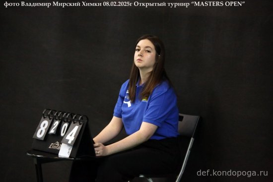 2025.02.08 Химки турнир MASTERS OPEN