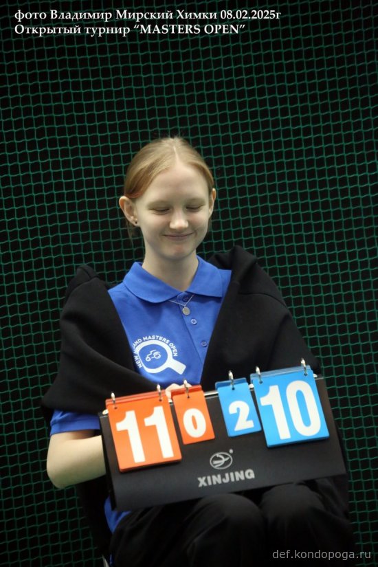2025.02.08 Химки турнир MASTERS OPEN