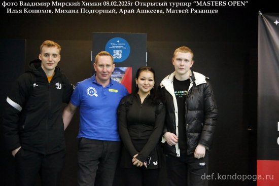 2025.02.08 Химки турнир MASTERS OPEN