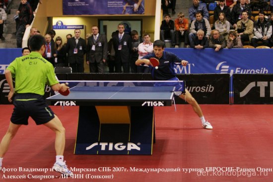 Алексей Смирнов – легенда российского настольного тенниса.