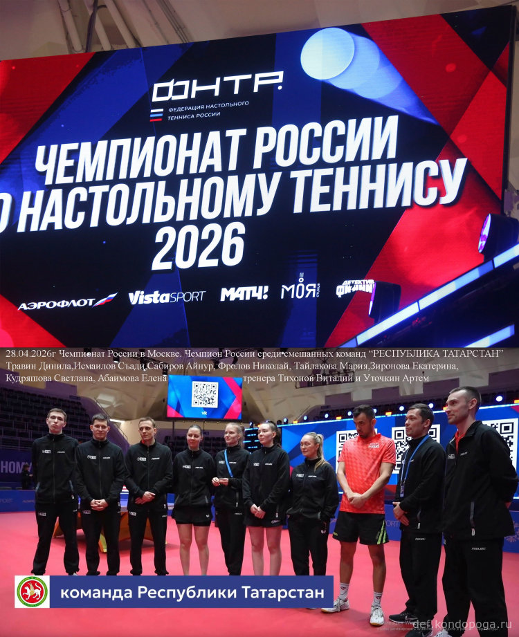 2026.05.12 Москва. ЧЕМПИОНАТ РОССИИ Часть 2. Призеры командного турнира.