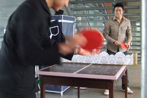 Singaporean designer Hunn Wai: table tennis table
