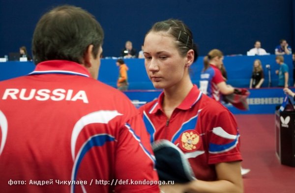 Россия - Франция - игра женских сборных на кчм2010