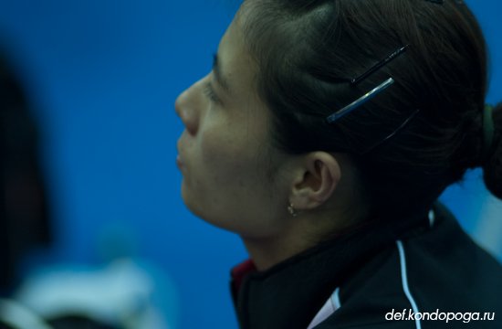 KIM Kyung Ah - ракетка на КЧМ2010