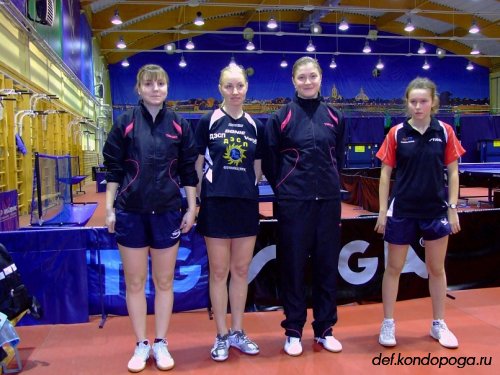 Финал первенства Санкт-Петербурга по настольному теннису 2011 г. Женщины