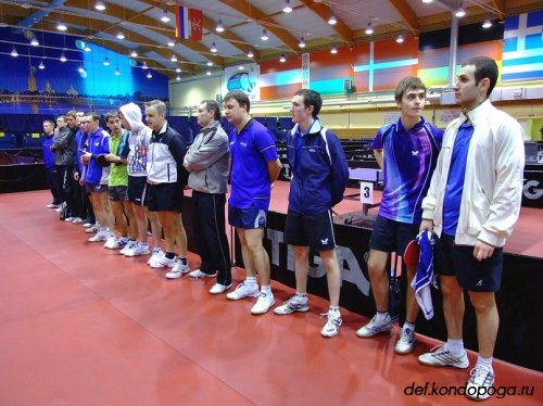 Финал первенства Санкт-Петербурга по настольному теннису 2011 г. Мужчины